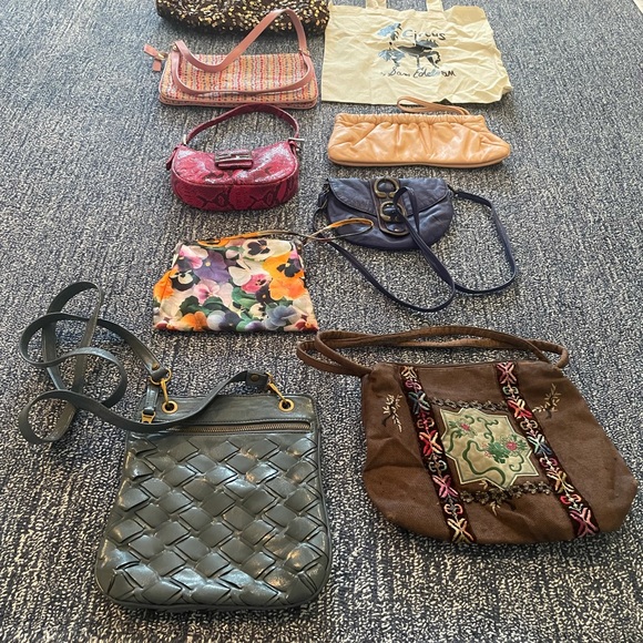 Large Lot Purses, Bags, Gryson, Sam Edelman, Eva May, Mimi Turner, Franchi Moyna - Picture 3 of 12